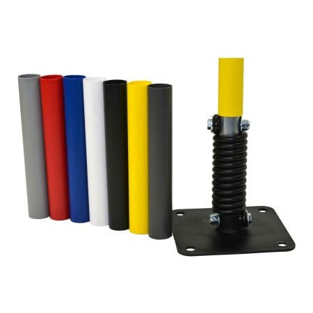 Flexpost FlexPost Post Sleeve, 8"H, Yellow, A-PS8-Yellow